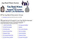 Desktop Screenshot of jugband.org