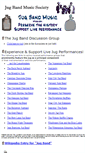 Mobile Screenshot of jugband.org